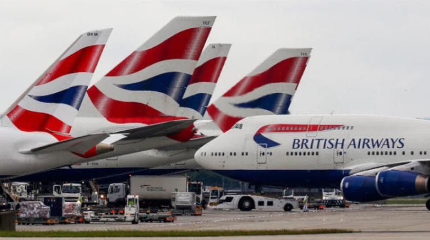 "بريتش إيروايز" تطرح للبيع قطعا وأدوات مائدة مستخدمة في طائراتها 