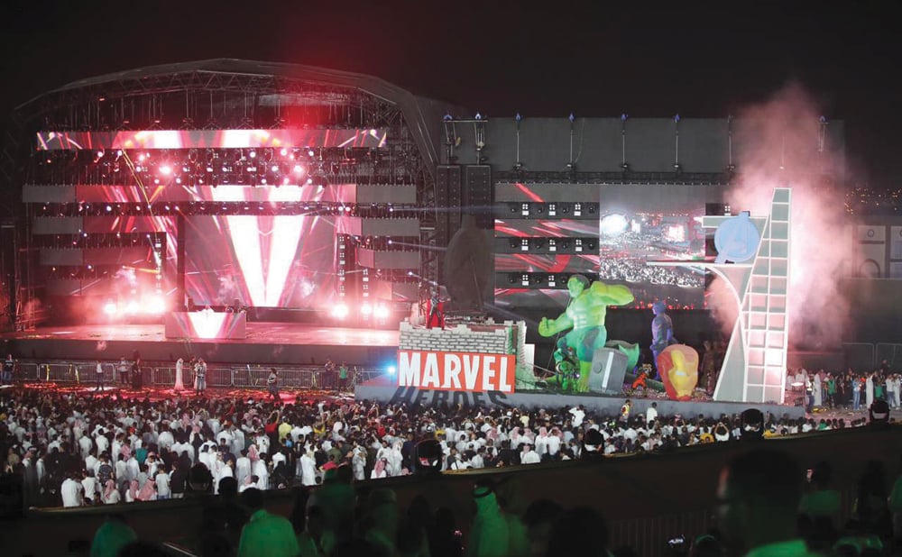 .. وبدأت ليالي «بوليفارد» .. أنت في الرياض