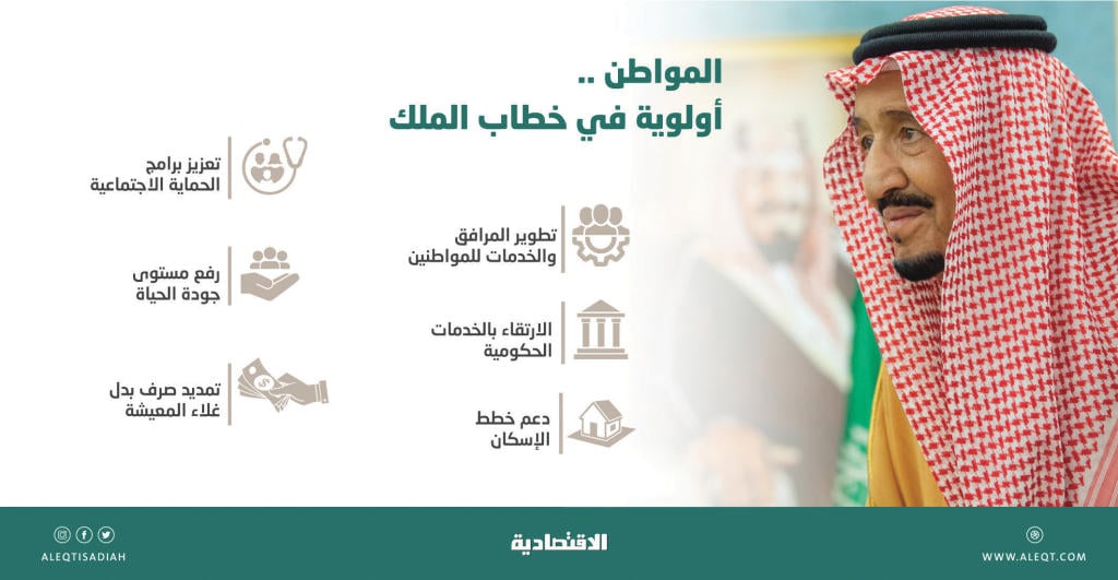 خادم الحرمين: عازمون على الاستمرار في الإصلاحات الاقتصادية وتحقيق أهداف «الرؤية»