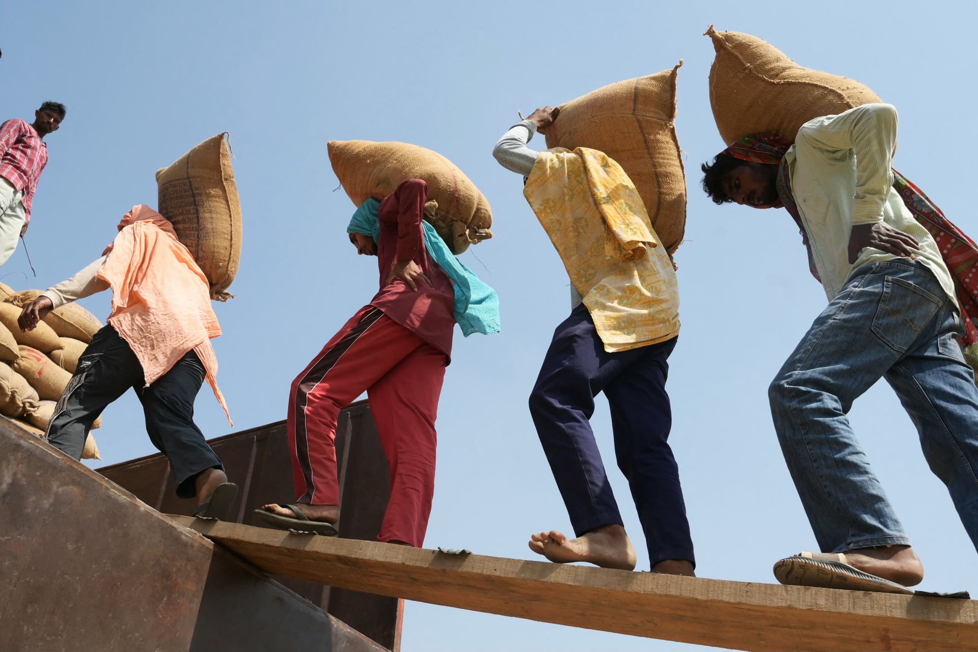 سوق بيع الحبوب بالجملة