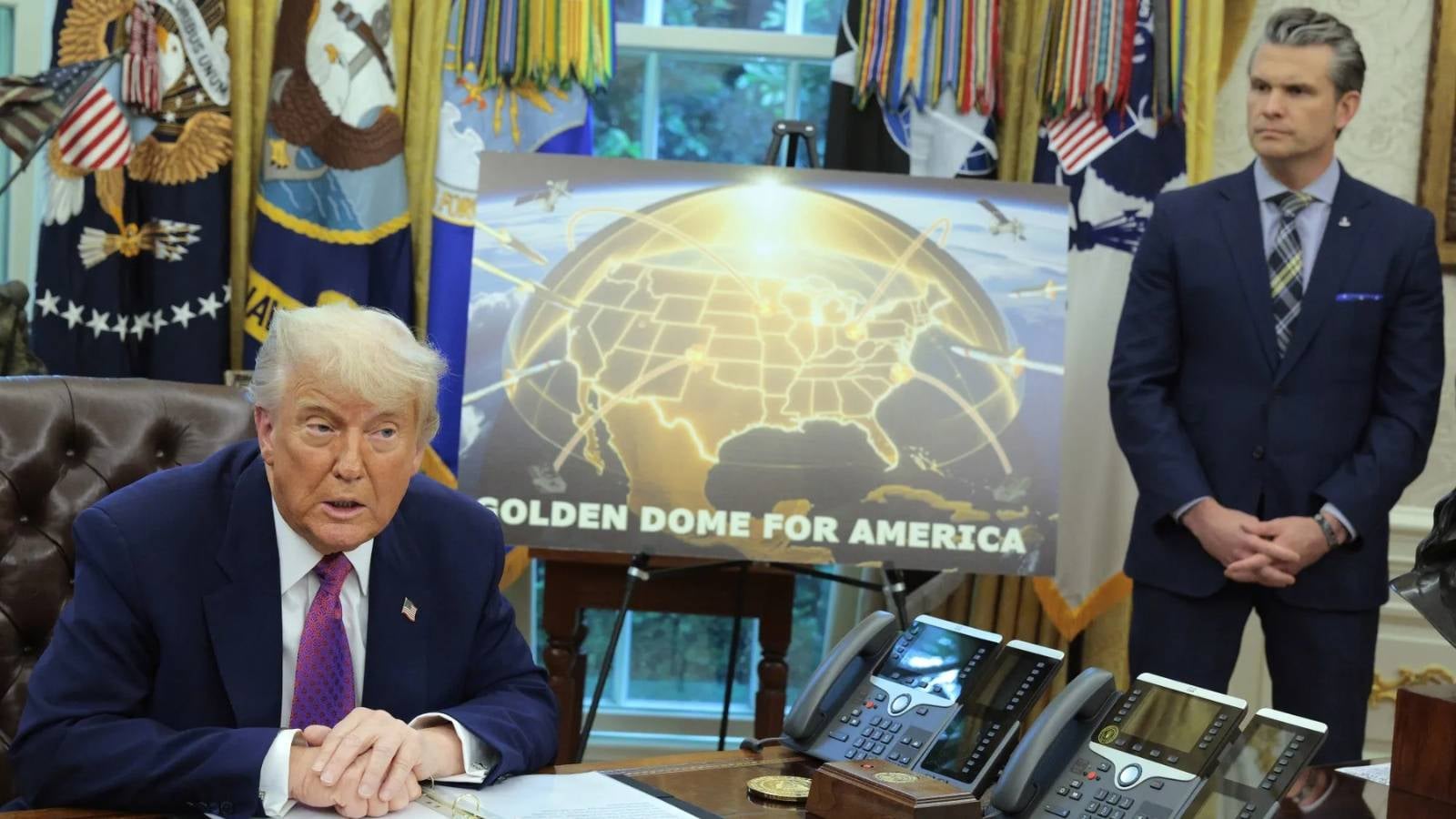 ترمب : "القبة الذهبية" ستحمي كندا بـ 61 مليار دولار أو أن تصبح ولاية أمريكية