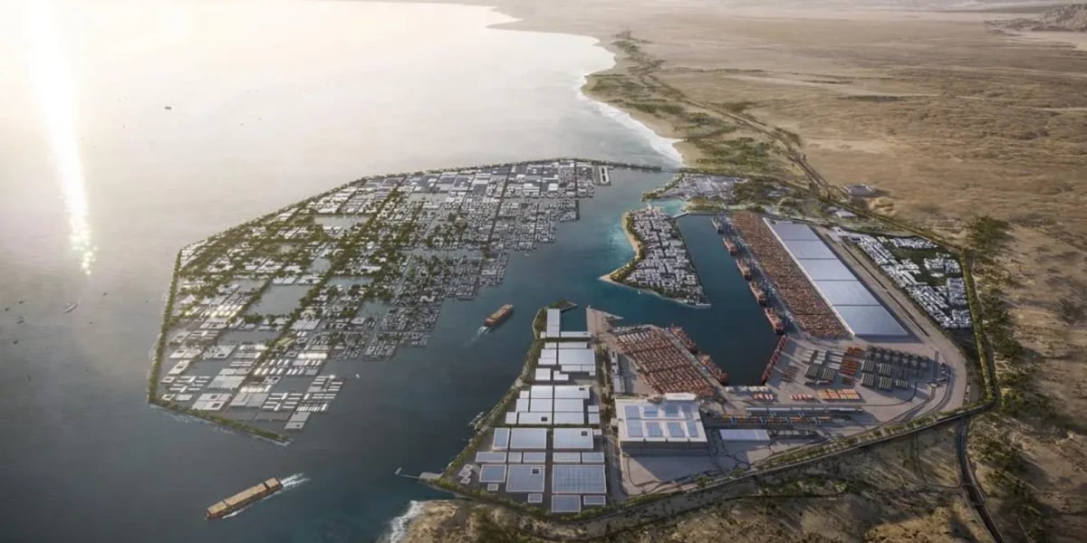 "نيوم" السعودية تنجز 90% من بناء أكبر مشروع هيدروجين أخضر بالعالم