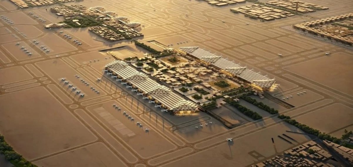 مطار الملك سلمان الدولي يدشن الأعمال الإنشائية في المَدرج الثالث