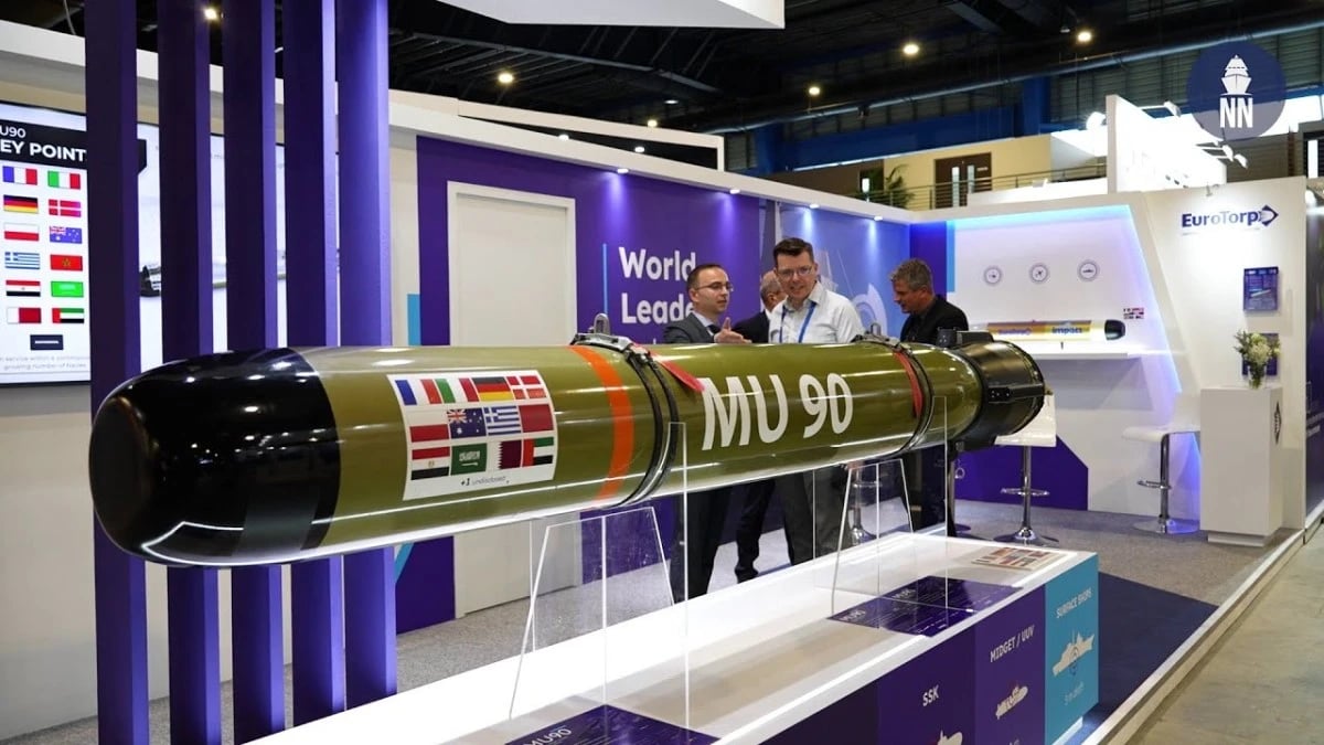 "فينكانتييري" الإيطالية تورد طوربيدات للبحرية السعودية بـ 200 مليون يورو