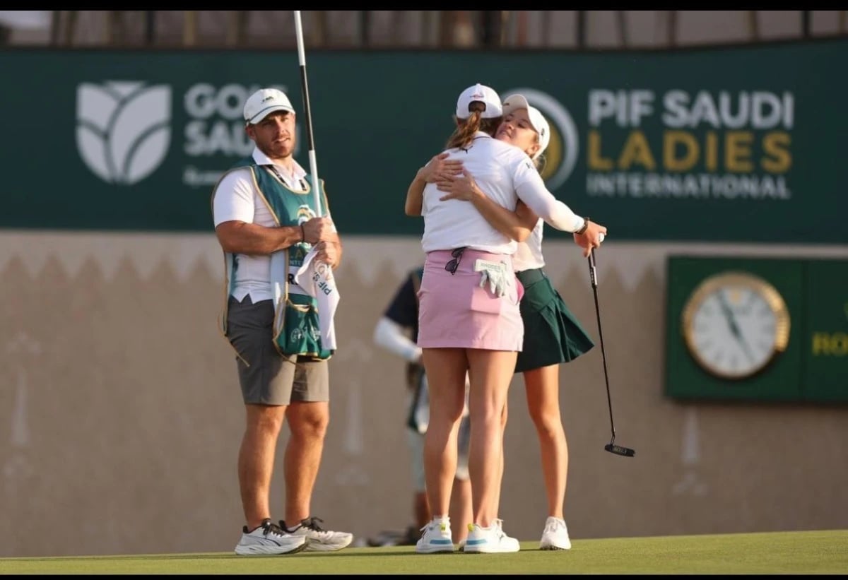 رودز وتشوي تتقاسمان صدارة الجولة الأولى في بطولة صندوق الاستثمارات السعودي للجولف