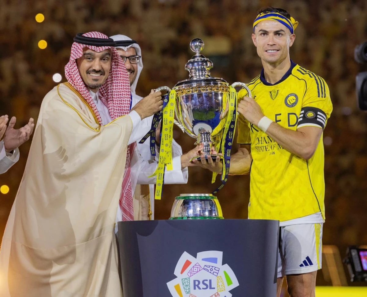 النصر يتوج بطلا لدوري روشن السعودي .. وضمك يهبط إلى الدرجة الأولى