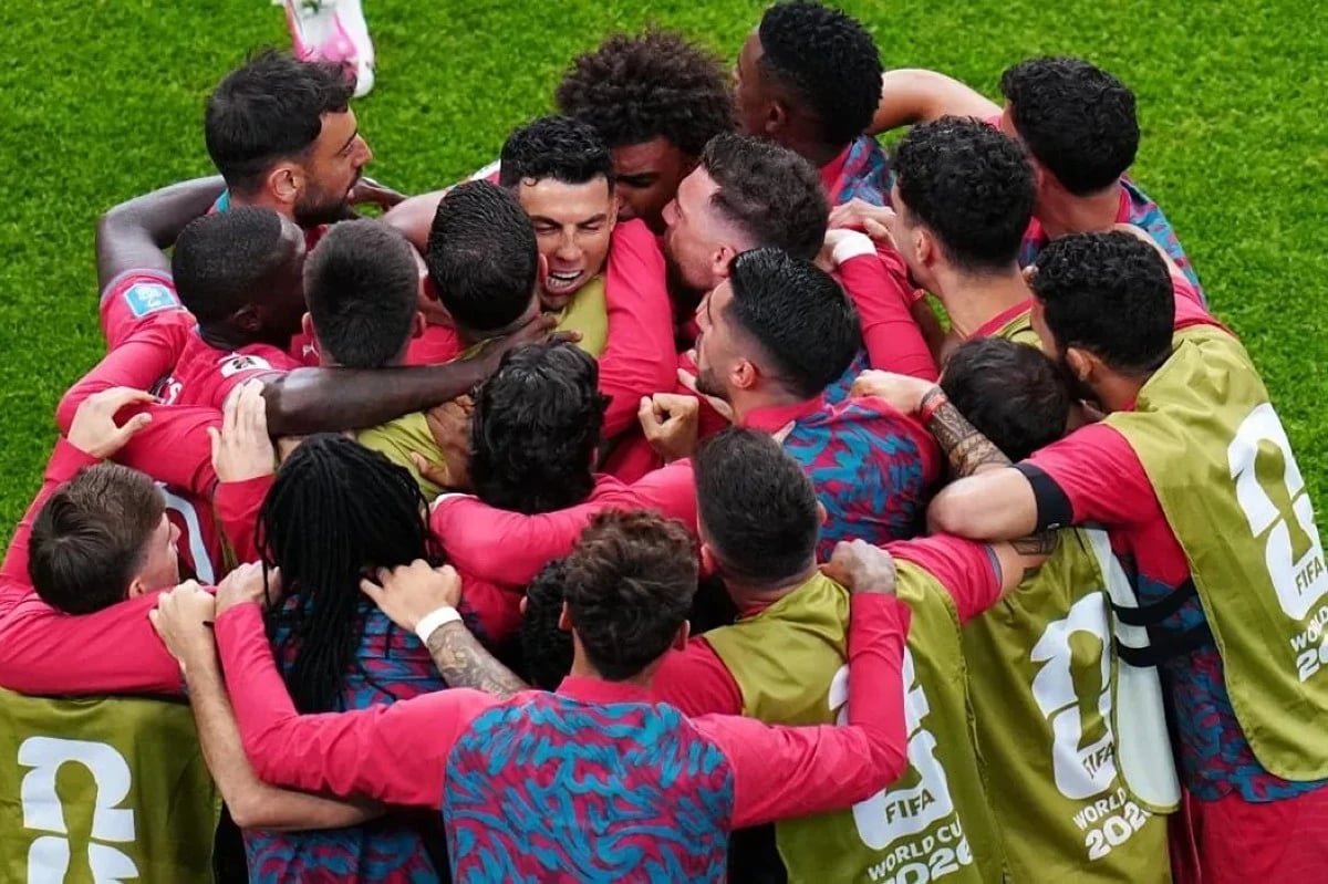 رونالدو أول لاعب يسجل في 6 نسخ من كأس العالم