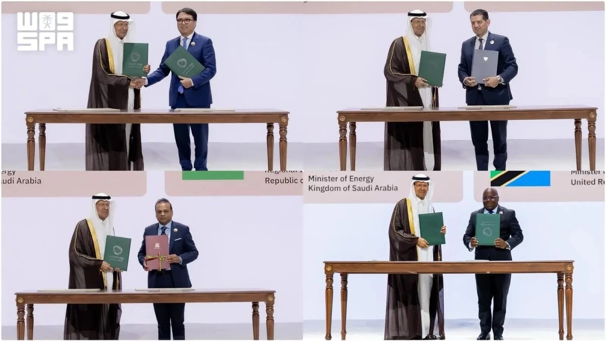 السعودية توقّع 7 اتفاقيات ومذكرات تفاهم في قطاع الطاقة