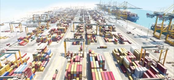 ميناء المدينة الاقتصادية يتجه لنقل 6 ملايين حاوية عبر القطار سنويا