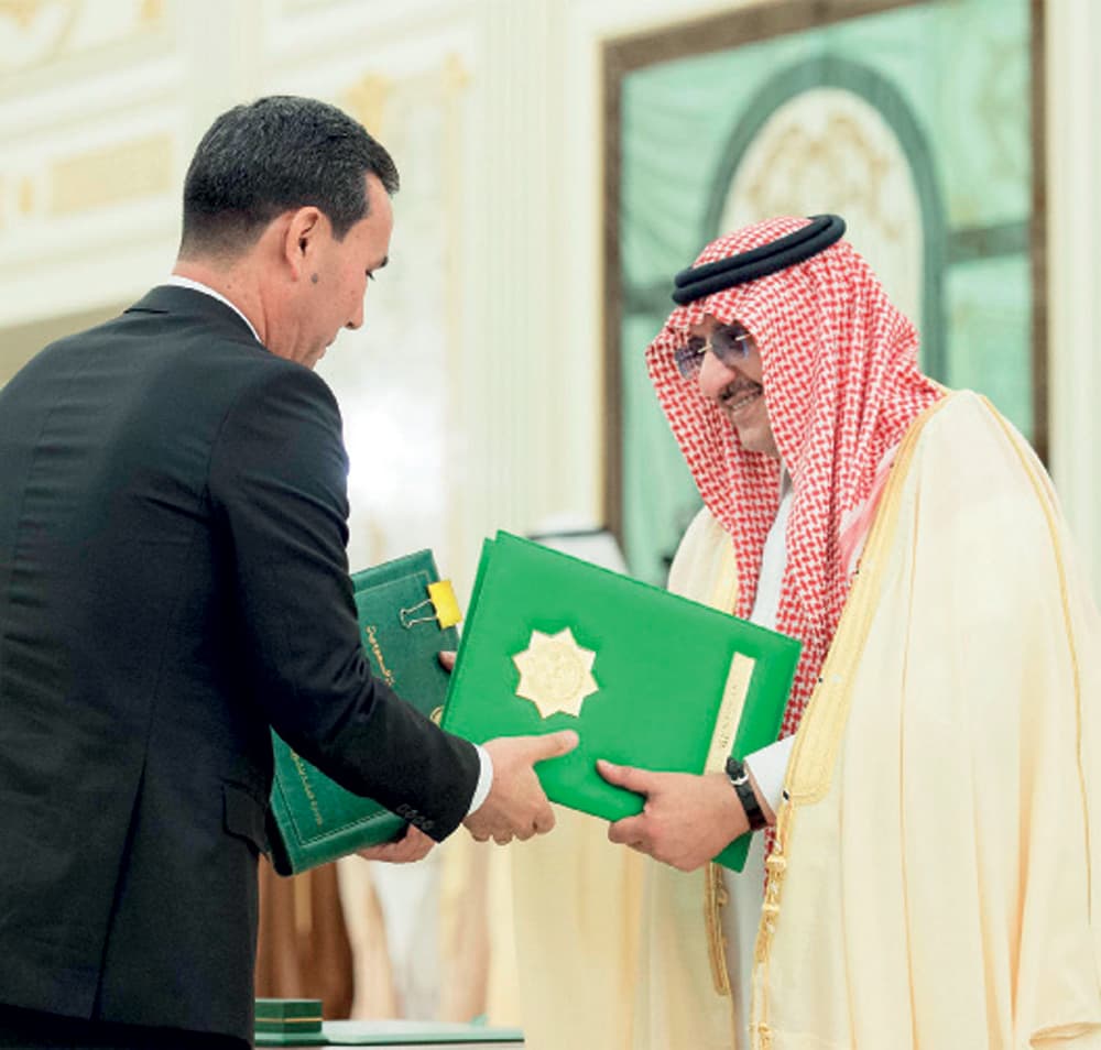 9 اتفاقيات تعزز العلاقات السعودية - التركمانية