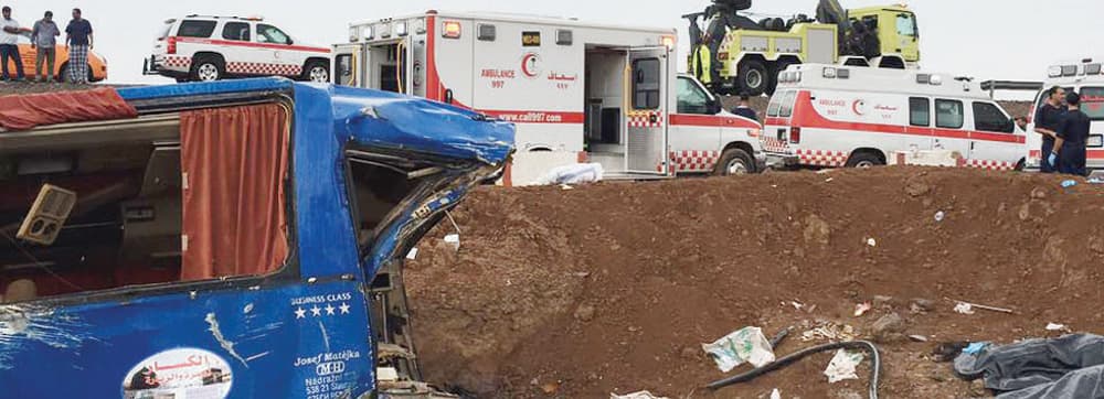 المدينة المنورة.. وفاة 4 أشخاص وإصابة 42 آخرين جراء حادث على طريق الهجرة