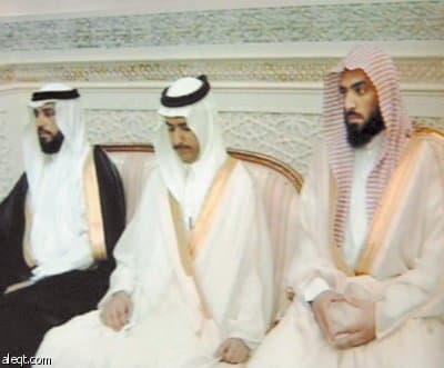 الملك يستقبل أبناء عماش الشمري العافين عن قاتل أخيهم