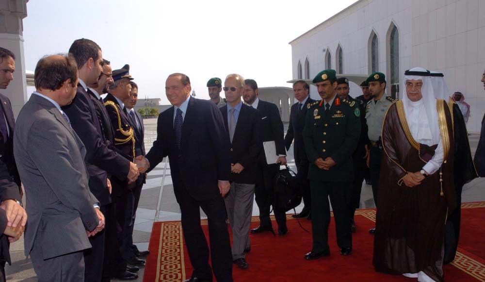 رئيس وزراء إيطاليا يغادر جدة