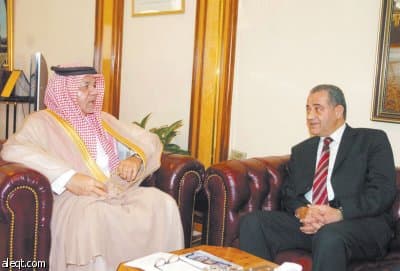 الفارسي يلتقي رئيسي بعثتي الحج المصرية والأردنية