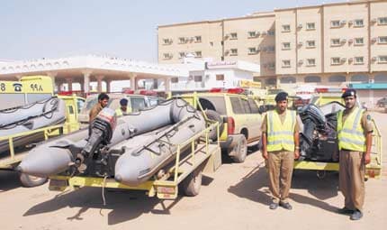 «الدفاع المدني»: 9 أحياء مهددة بالخطر حال وقوع كارثة «المسك»