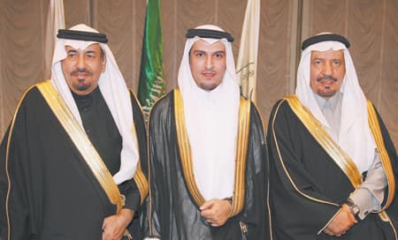 الشدي يحتفل بزفاف ابنه عبد العزيز
