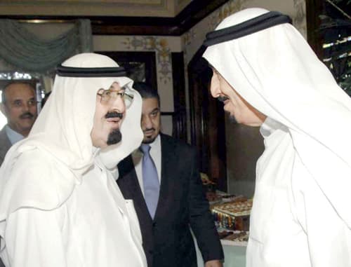 خادم الحرمين الشريفين يستقبل أمير قطر في الدار البيضاء