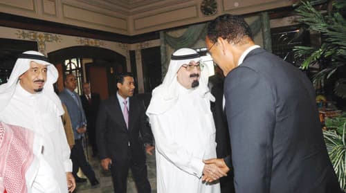 خادم الحرمين الشريفين يستقبل أمير قطر في الدار البيضاء