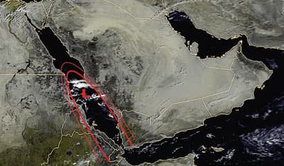 غدا.. سحب رعدية قوية وسيول على عسير والباحة ومكة