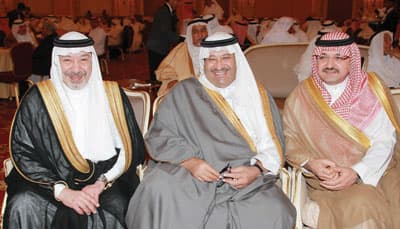 رجل الأعمال أنس إسماعيل أبو داود يحتفل بزفاف ابنتيه إلى منير باناجة ورياض بن حمد