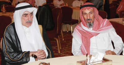 رجل الأعمال أنس إسماعيل أبو داود يحتفل بزفاف ابنتيه إلى منير باناجة ورياض بن حمد