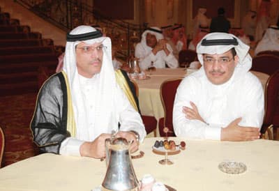 رجل الأعمال أنس إسماعيل أبو داود يحتفل بزفاف ابنتيه إلى منير باناجة ورياض بن حمد