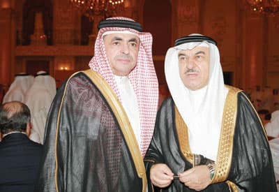 رجل الأعمال أنس إسماعيل أبو داود يحتفل بزفاف ابنتيه إلى منير باناجة ورياض بن حمد