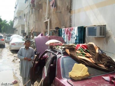 أمانة جدة تحدد أكثر من 100 موقع خطر لتجمعات مياه السيول