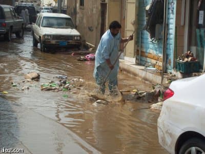 أمانة جدة تحدد أكثر من 100 موقع خطر لتجمعات مياه السيول