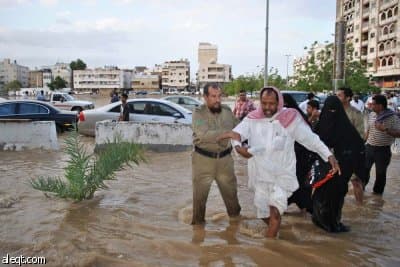 أمانة جدة تحدد أكثر من 100 موقع خطر لتجمعات مياه السيول