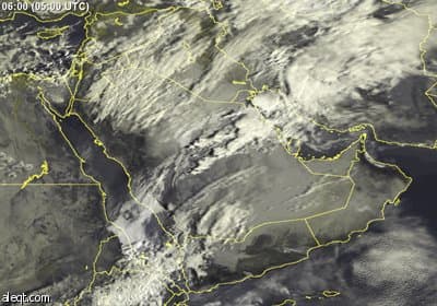 أمطار وزخات من البرد تعانق الرياض