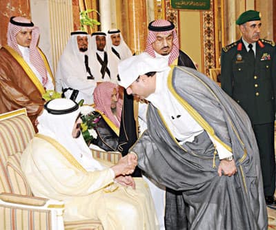 خادم الحرمين يتلقى التعازي في وفاة الأميرة صيتة بنت عبد العزيز