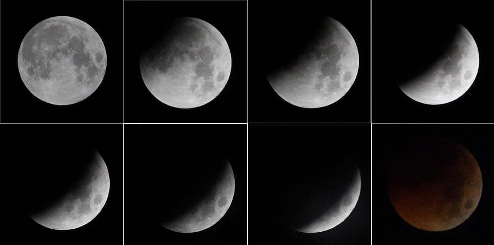 خسوف القمر في صور