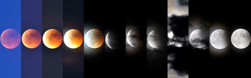 خسوف القمر في صور