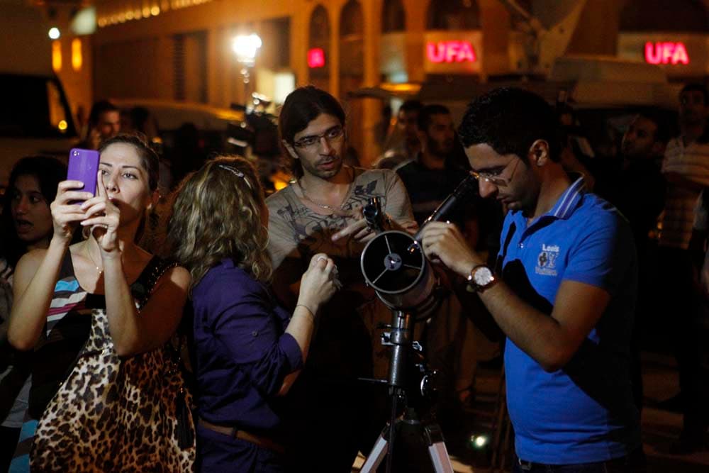 خسوف القمر في صور