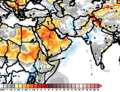«الرياح المغبرة» تستمر إثارتها.. والحرارة تشتد على الرياض الجمعة