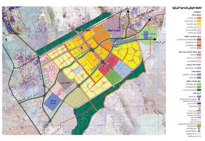 مشاريع عمرانية ومنشآت خدمية في ضواحي الرياض الجديدة