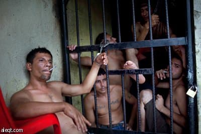 صور لسجن سان بيدر في هندوراس أحد أخطر سجون العالم