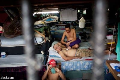 صور لسجن سان بيدر في هندوراس أحد أخطر سجون العالم