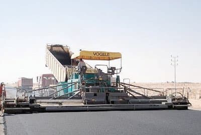 شركة مطلق الغويري رائدة في مشاريع تنفيذ وصيانة الطرق على مدى 35 عاما