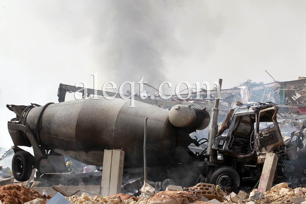 قصة مصورة .. خادم الحرمين يوجه بمتابعة المصابين في حادث انفجار شاحنة الغاز