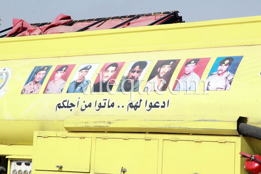 قصة مصورة .. خادم الحرمين يوجه بمتابعة المصابين في حادث انفجار شاحنة الغاز