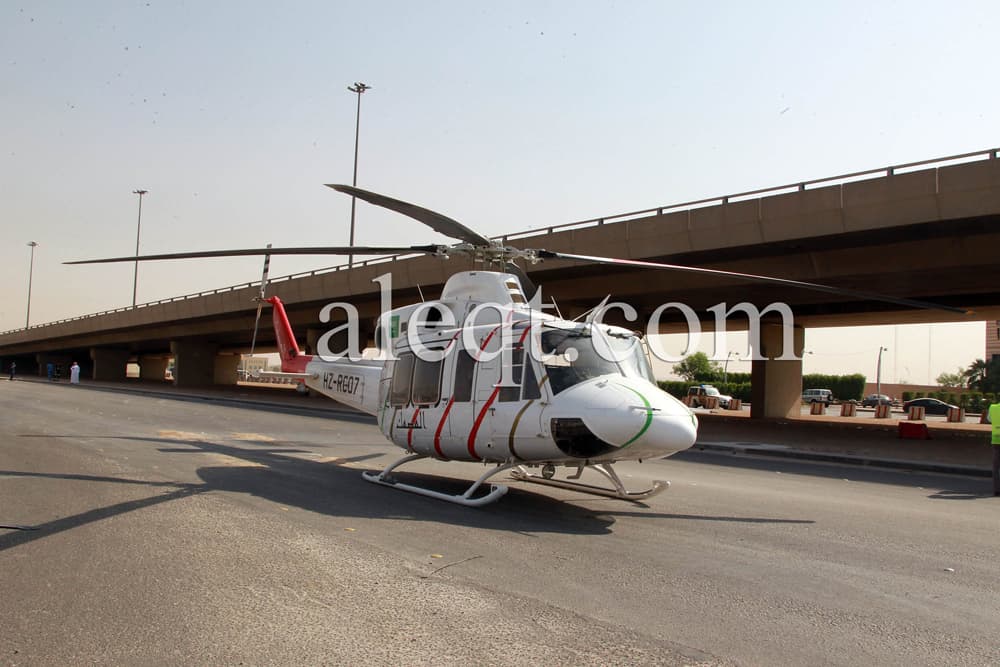 قصة مصورة .. خادم الحرمين يوجه بمتابعة المصابين في حادث انفجار شاحنة الغاز