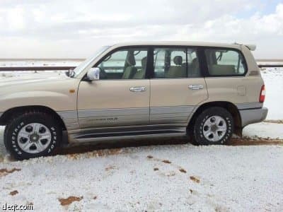 قصة مصورة: الثلوج تزين حزم الجلاميد في الحدود الشمالية