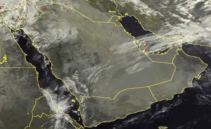 الأرصاد: انخفاض في درجات الحرارة على معظم مناطق المملكة مع رياح مثيرة للأتربة والغبار