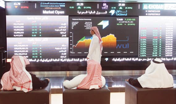 الأسهم السعودية تصعد كاسبة 11 نقطة (0.16%+)