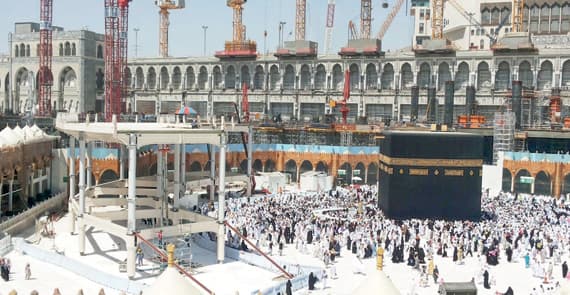 افتتاح جسر الطواف المعلق للمسنين الأسبوع الجاري