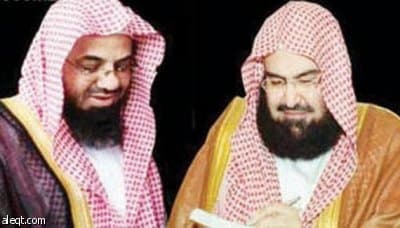 السديس والشريم أشهر ثنائي في تراويح المسجد الحرام