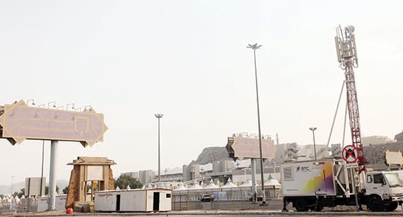 «الاتصالات السعودية» تنفرد بتقديم خدمات الجيلين الثالث والرابع للحجاج في المشاعر المقدسة