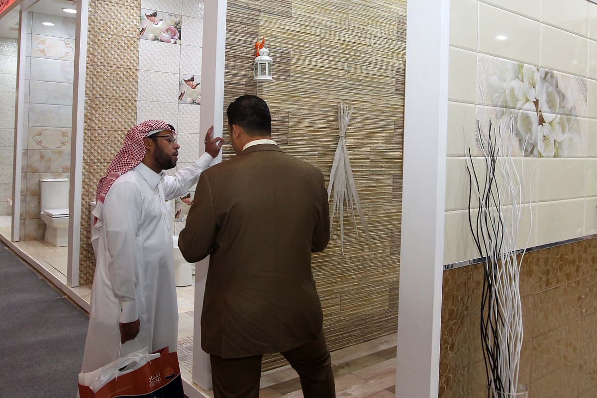 قصة مصورة : انطلاق فعاليات معرض "البناء السعودي 2014"